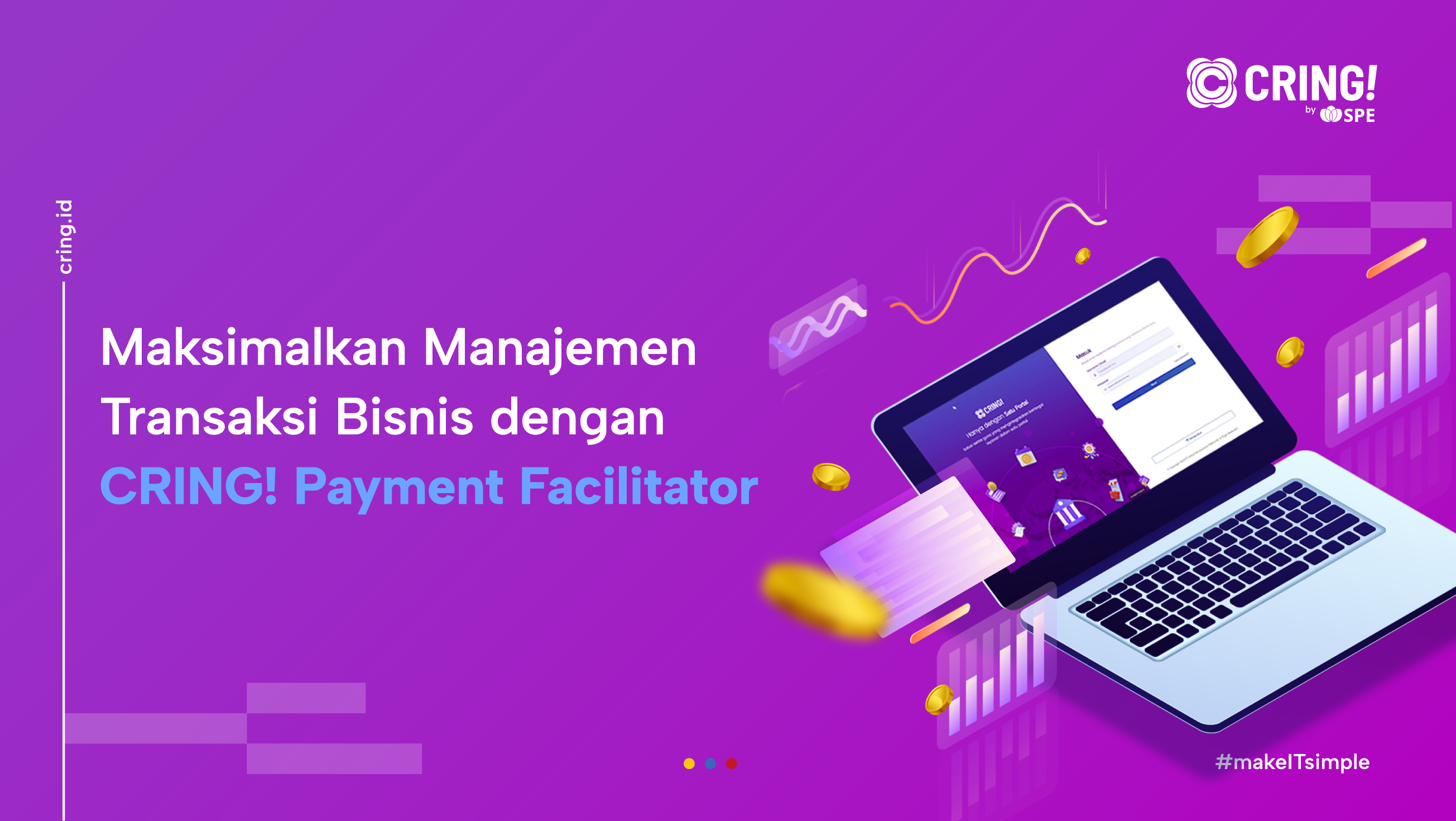 manajemen transaksi bisnis dengan CRING!